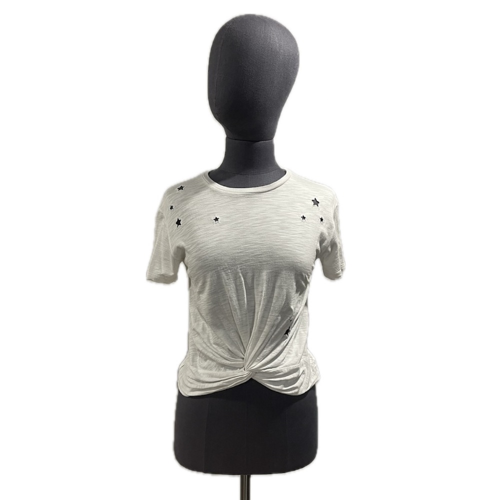 CHRLDR White Star Knot Tee
